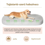 LYNCOHOME Emberi Kutya Fekhely Felnőtteknek, Puha, Kényelmes Óriás Kutya Fekhely Mosható Huzatokkal, Memóriahab, Oldalsó Zseb, Nagyméretű Kutyáknak és Több Kutyás Háztartásoknak, 180 * 115 * 45CM - Image 3