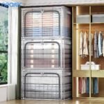 NEARER 24L/66L/110L ruhatároló rendszerező - Vízálló és porálló, nagyméretű, összecsukható tárolórendszer